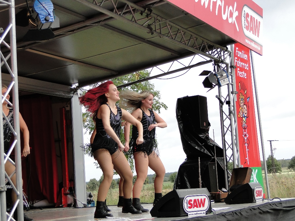 Die Radio SAW Dancer heizten dem Publikum so richtig ein