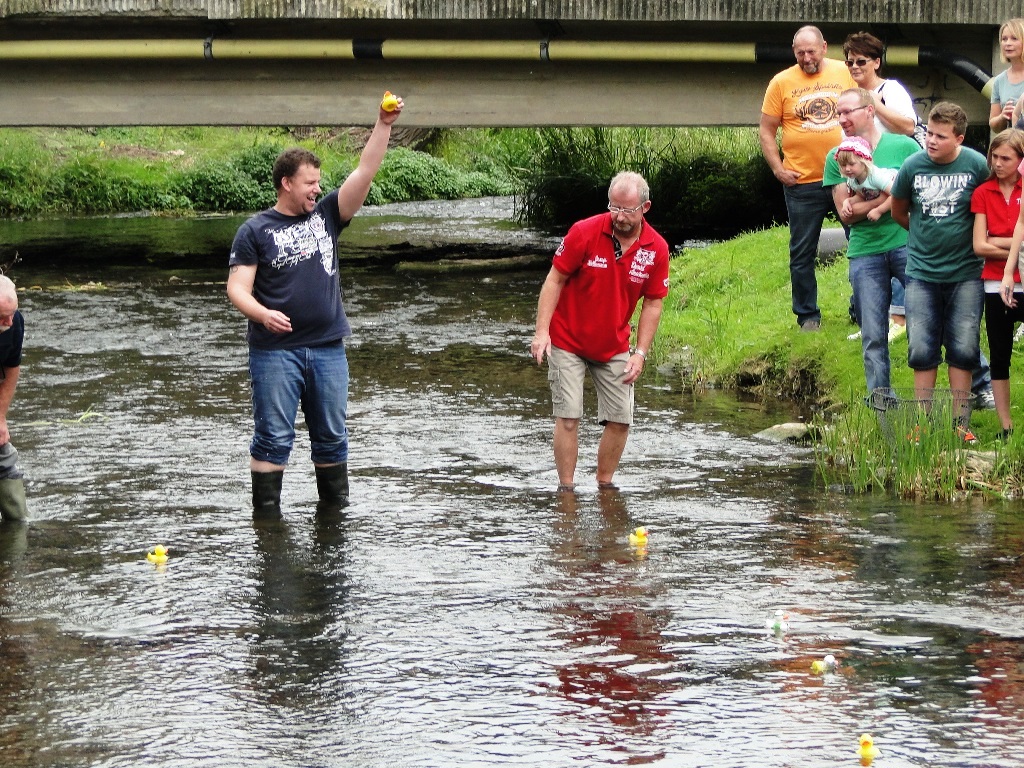 Die Siegerente ist eingetroffen und von Rene´Marquardt eingefangen