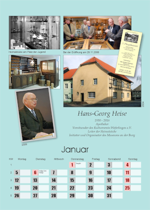 Kalenderblatt Januar 2026